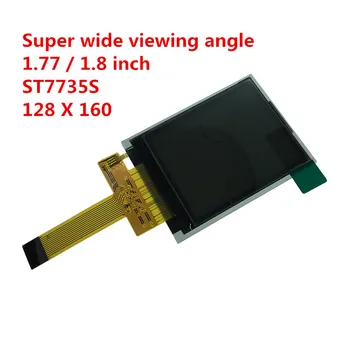 1,8-дюймовый 128160 ЖК-дисплей экранная панель TFT красочный ST7735S SPI 4-проводной Последовательный 14-контактный разъем с широким визуальным разъемом 0,5 мм