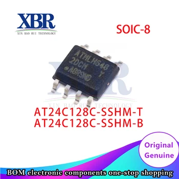 10 шт AT24C128C-SSHM-T AT24C128C-SSHM-B SOIC-8 Программируемая постоянная память с возможностью электрического стирания 128 К (16 К x 8) 2 ПРОВОДА 1.7 В