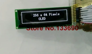 1ШТ 3,12-дюймовый 16-контактный белый OLED-модуль SSD1322 Drive IC 256 * 64 SPI/8-битный параллельный интерфейс