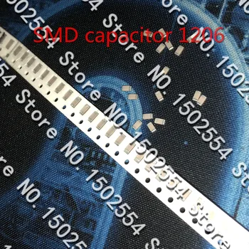 20 шт./ЛОТ керамический конденсатор SMD 3216 1206 6,8 МКФ 685K 50V X7R 10% неполярный конденсатор