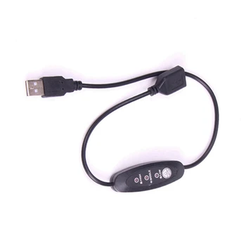 3X USB Регулятор температуры 5 В-12 В Термостат нагревателя с 3-ступенчатой регулировкой 24 Вт