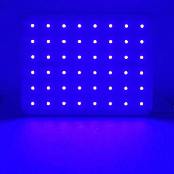 48 Вт Фиолетово-синий 430 нм ~ 440 нм LED + PCB для DIY Лампы Точечная Лампа Прожектор Аквариумного Отверждения
