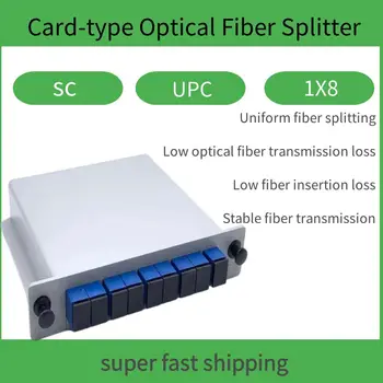 Высококачественный волоконно-оптический разветвитель SC UPC 1X8 PLC
