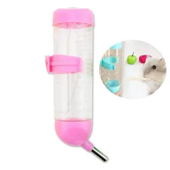 Дозатор воды для домашних собак, подвесная автоматическая поилка для питья воды без капель, шарик из нержавеющей стали для маленьких / средних щенков
