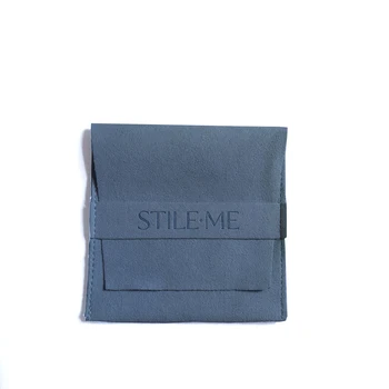 Изготовленная на заказ сумка для упаковки ювелирных изделий из микрофибры, мешочек на шнурке с логотипом - Купить мешочек для упаковки мелких ювелирных изделий, мешочек из микрофибры с логотипом