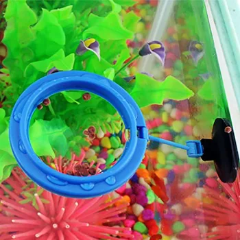 Кольцо для кормления с кругом плавучести, пластиковая плавающая кормушка 2 цвета, 1 шт. квадратные/круглые принадлежности для кормления рыб для аквариума