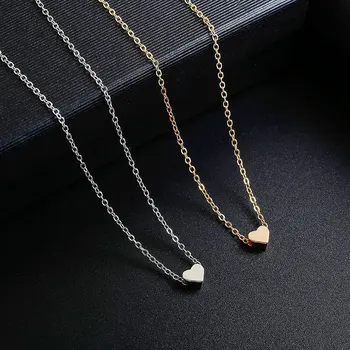 Модное и минималистичное ожерелье с подвеской 