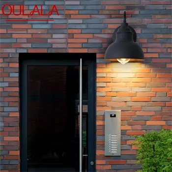 Наружный настенный светильник OULALA, бра, Классическое светодиодное освещение, Водонепроницаемое IP65, домашнее Украшение для крыльца