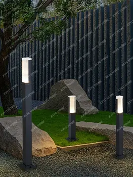 Наружный светодиодный светильник для газона, Алюминиевый Водонепроницаемый Садовый светильник, Креативный Декоративный светильник для Двухуровневого парка виллы