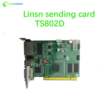 Самая продаваемая карта отправки LINSN TS802D для полноцветного видео со светодиодным дисплеем разделяет систему управления