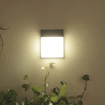 Светодиодный настенный светильник мощностью 15 Вт, наружный водонепроницаемый IP65, настенный светильник для сада на крыльце, домашнее бра, освещение для украшения помещений, Прикроватная лампа