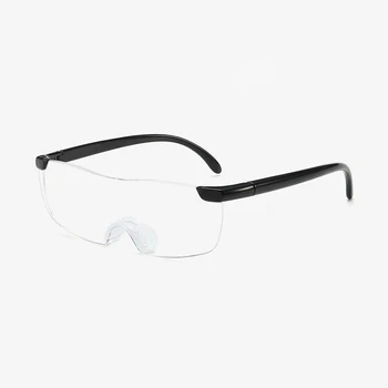 Увеличительные Очки для чтения Новые Портативные очки со Встроенным увеличением в 1,6 раза и защитой от синего света для пожилых людей