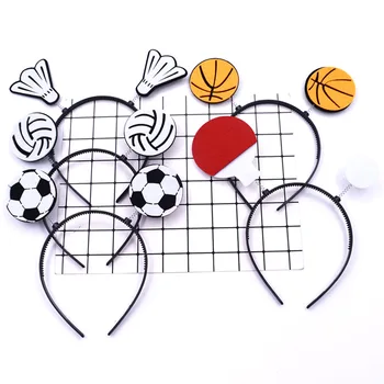 Футбольная повязка на голову, Баскетбол, Бадминтон, настольный теннис, лента для волос, принадлежности для спортивных встреч, С Днем Рождения, Дети, Мальчик, Девочка, Пользу
